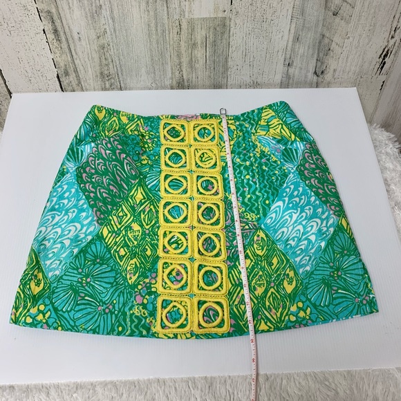 Lilly Pulitzer Marigold Sun Shorts Skort Skirt 2 - Picture 6 of 15